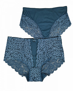 Женские трусы слипы с кружевом  ALINA 